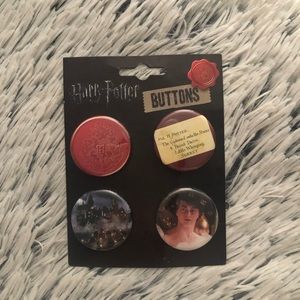harry potter buttons